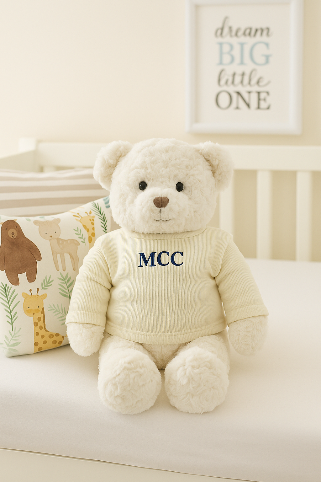 Teddy Bear with Roll Neck Sweater